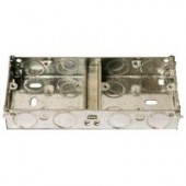 25MM DUAL METAL BACK BOX